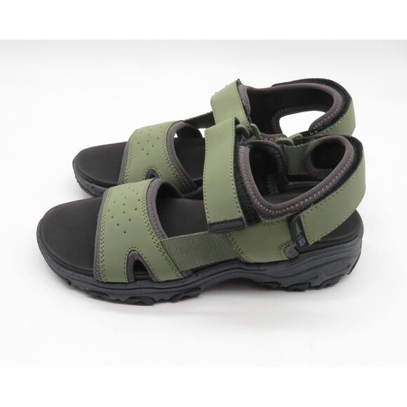 Bass Outdoor Women's Green Hiking Sandals 7 Adjustable Straps Rubber Sole NWB $6 - Picture 4 of 8